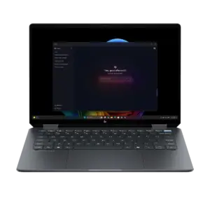 HP OmniBook Ultra Flip 2-in-1 Laptop, Next Gen AI PC 14" 3K OLED 120Hz Touch Display, Ultra 9 288V, 32GB RAM, 2TB SSD, Intel Arc Graphics, Windows 11 Home, Eclipse Gray