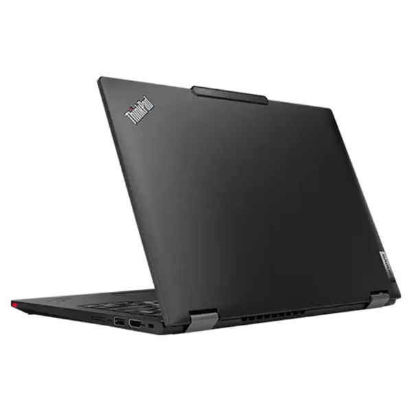 Back view of Black 13 Inch ThinkPad X13 2-in-1 Gen 5