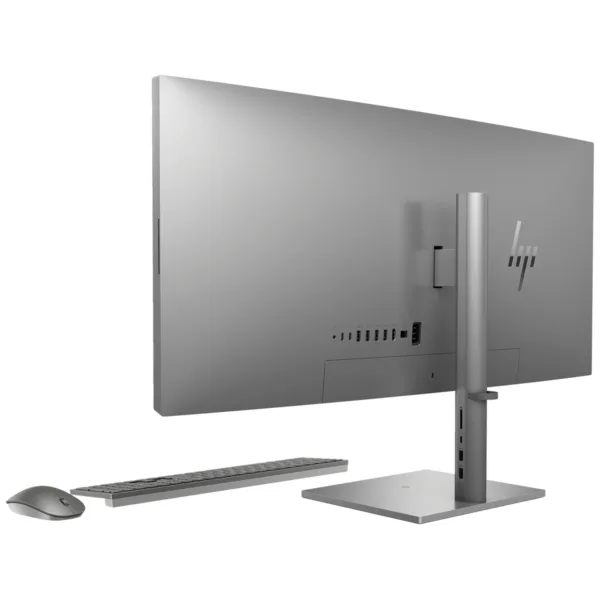 Envy All In One 34-c1787in-PC Side View with Wireless Keyboard and Mouse