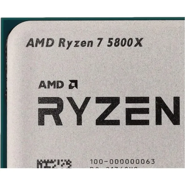 AMD Ryzen 7 5800X 8 Core Processor 3