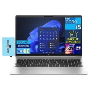 HP ProBook 450 G10 i5-1355U Laptop – 15.6” Touch, Intel Core i5-1335U-4.6GHz Processor, 16GB RAM, 512GB SSD, Win 11 Pro