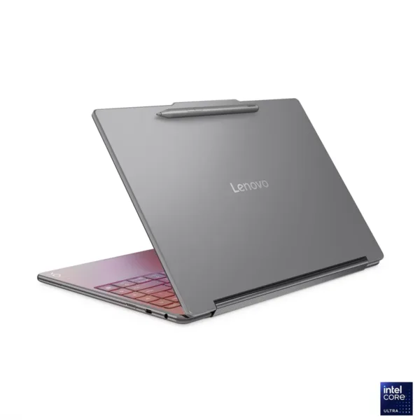 YOGA 9 83LC0013AX 2-in-1 Laptop back view with Yoga Pen