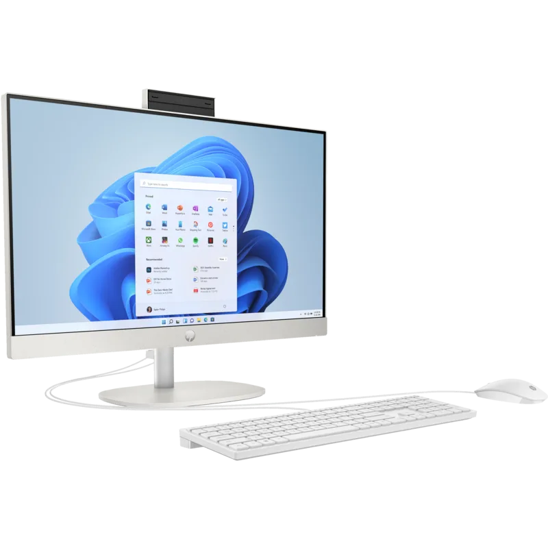 All-in-One 24-cr0009l Desktop PC Side View