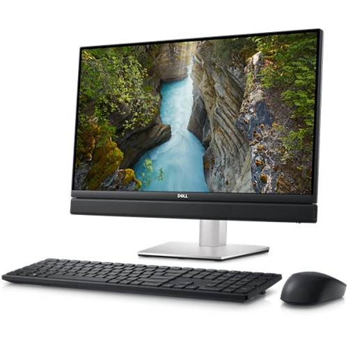 Dell OptiPlex 7410 All-in-One Desktop PC, Intel Core i7-13700 Processor, 16GB DDR 5 RAM, 1TB SSD, Intel UHD Graphics, Wireless Mouse & Keyboard, Windows 11 Pro, Silver