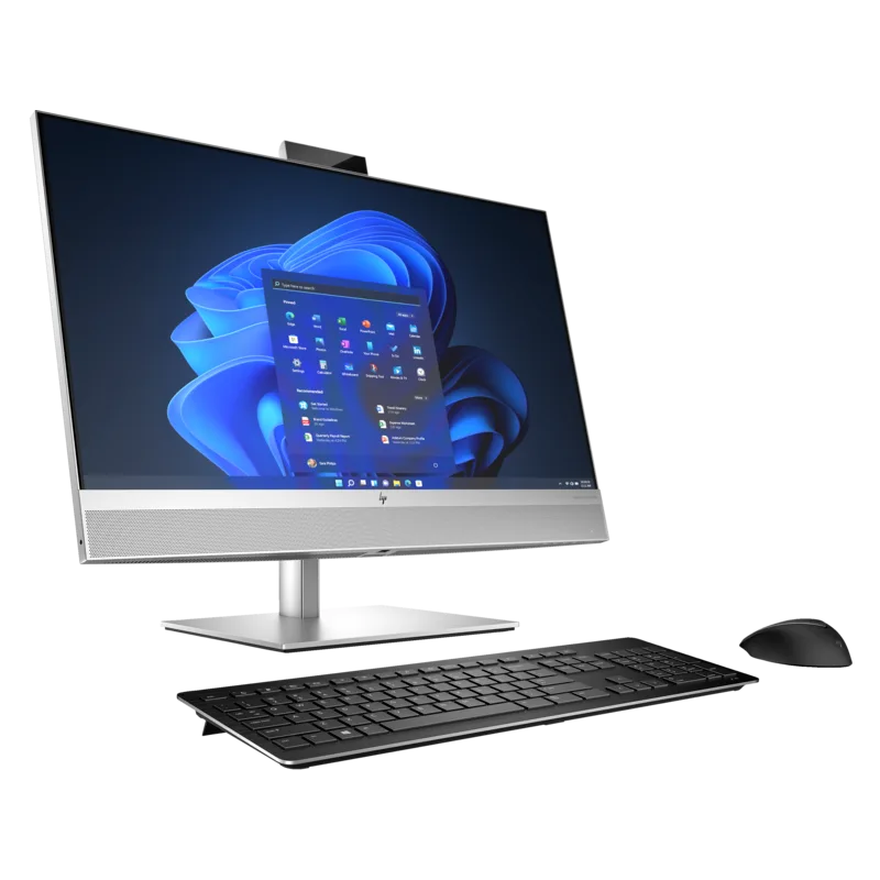 Side view of EliteOne 870 G9 7B0P5EA All-in-One PC
