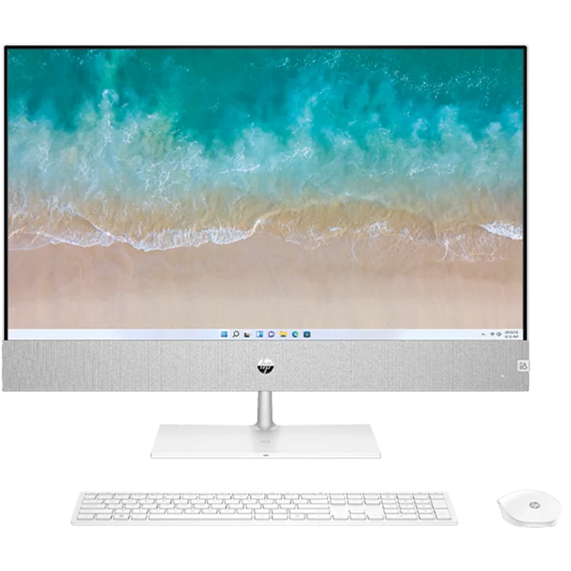 HP Pavilion 27-ca2008nl All-in-One Desktop - 27" FHD IPS Display, i7-13700T, 16GB RAM, 512GB SSD, RTX 3050 4GB Graphics Card, Wireless Mouse & Keyboard
