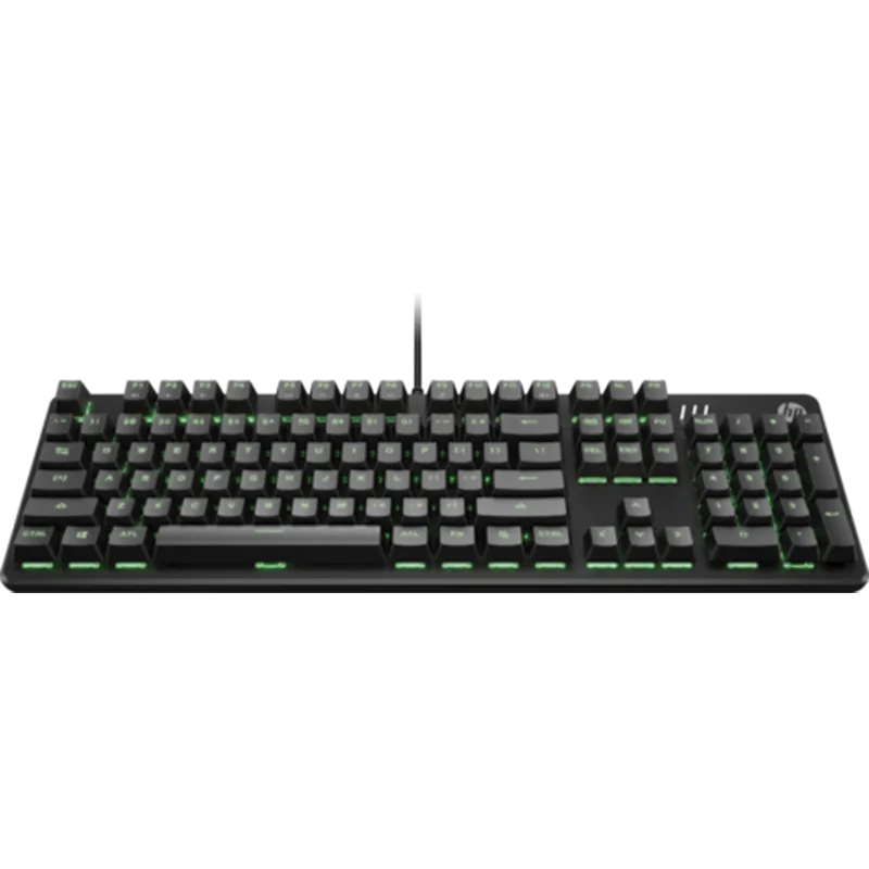 HP Pavilion 550 Gaming Keyboard, RGB LED Backlight – Silent Red Mechanical Switches, Fast & Smooth for UAE Gamers