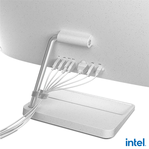 Back View of IdeaCentre AIO 3 27IAP7 Intel Core i7 Desktop PC