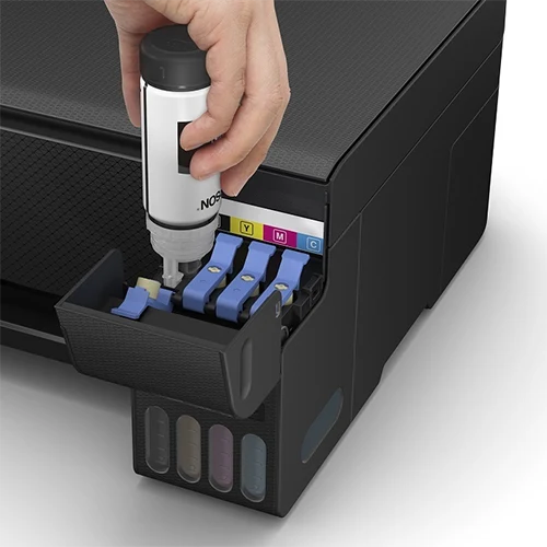 L3210 EcoTank Printer refilling ink tank