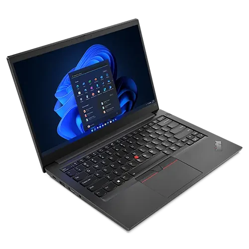 Lenovo ThinkPad E14-Gen 4 i7 Laptop, Intel Core i7-1255U (3.5GHz-12th Gen) Processor, 16GB DDR4 Ram, 512GB SSD, Shared Intel Iris Xe Graphics, 14-inch Full HD Screen, Black