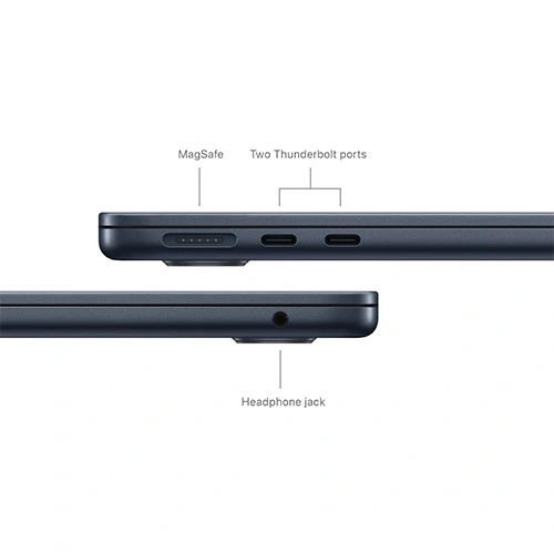 macbook-air-mxcv3ll-a charging, Type C ports and Headphone Jack
