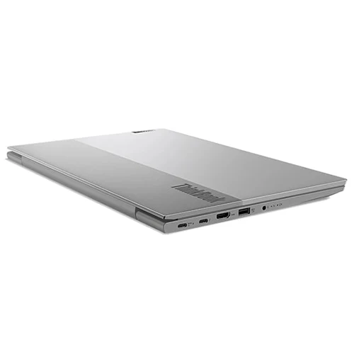 12th Generation ThinkBook 14 Gen 4 (14” Intel) Laptop Core i7 back view with side ports and connectors