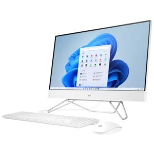 HP 24-cb1004l All-in-One Desktop PC - 23.8" FHD IPS Display, i5-1235U, 8GB RAM, 512GB SSD, Iris Xe Graphics