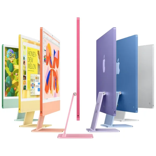Different colors of 2024 iMac Blue MWUF3 X/A AIO 24-Inch PC