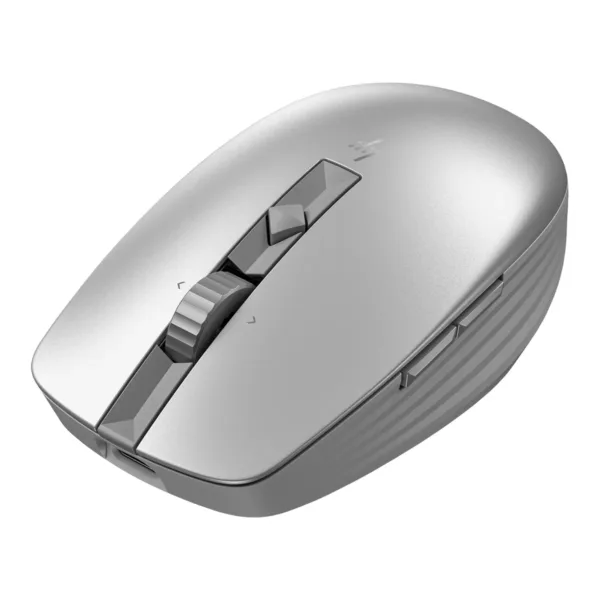 Top view with scrolling whell of HP 710 Mouse