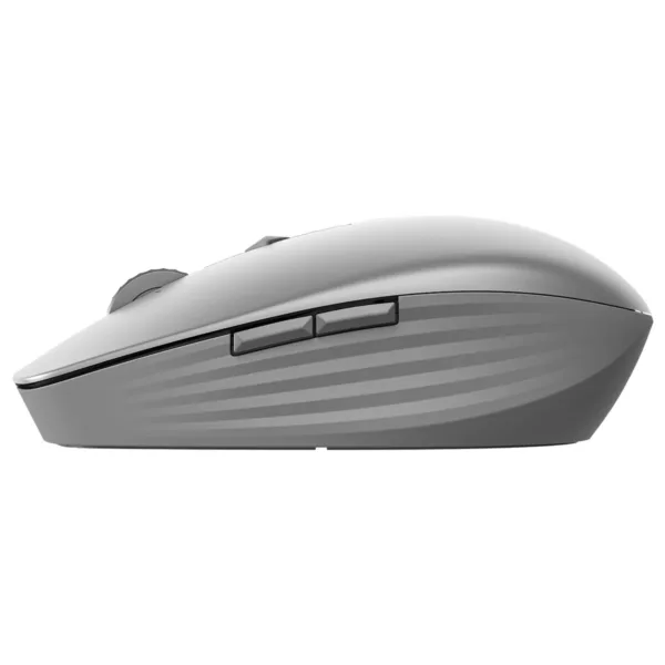 HP 710 Silent Bluetooth Mouse side view with 2 programable buttons