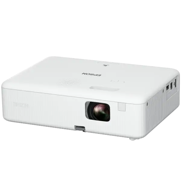 EPSON CO-W01 WXGA 3LCD Projector – 3000 Lumens, 16:10 Aspect Ratio, RGB Liquid Crystal Shutter