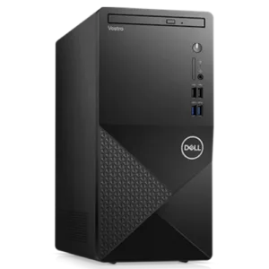 Dell Vostro 3910 Core i3-12100 Tower Desktop, 12th Gen Processor, 8GB DDR4 3200MHZ Ram, 512GB NVMe SSD, Intel UHD 770 Graphics, Windows 11 Pro, Black