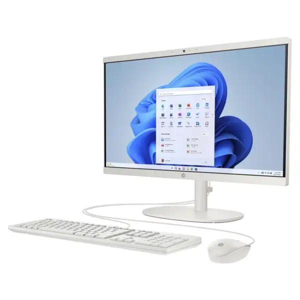 22-DG0018d All-In-One Desktop PC, intel Ci3-N300 Processor, 8GB RAM, Intel UHD Graphics, 512GB SSD, 21.5" Full HD Display, Wired Keyboard & Mous, Windows 11 Home