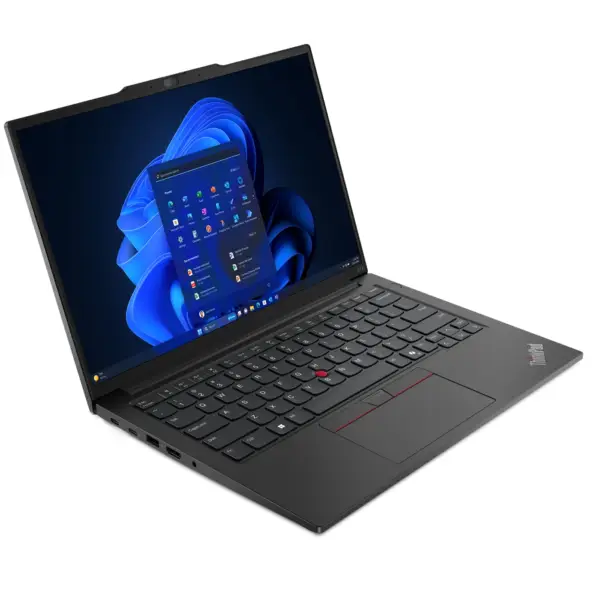 Lenovo ThinkPad E14 Gen 6 Laptop, Intel Core Ultra 7 155H Processor, 16GB-5600 MHz DDR5 Ram, 512 GB SSD, 14.0'' WUXGA Display, Fingerprint, Backlit Keyboard