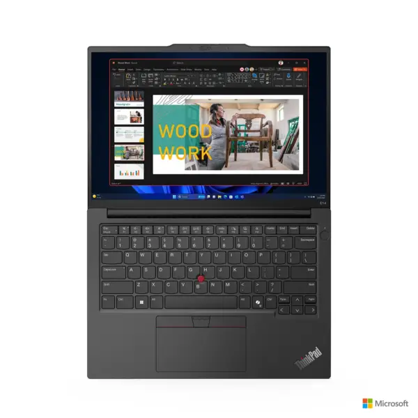 Lenovo ThinkPad E14 Gen 6 Laptop, Intel Core Ultra 7 155H Processor, 16GB-5600 MHz DDR5 Ram, 512 GB SSD, 14.0'' WUXGA Display, Fingerprint, Backlit Keyboard