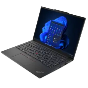 Lenovo ThinkPad E14 Gen 6 Laptop, Intel Core Ultra 7 155H Processor, 16GB-5600 MHz DDR5 Ram, 512 GB SSD, 14.0'' WUXGA Display, Fingerprint, Backlit Keyboard
