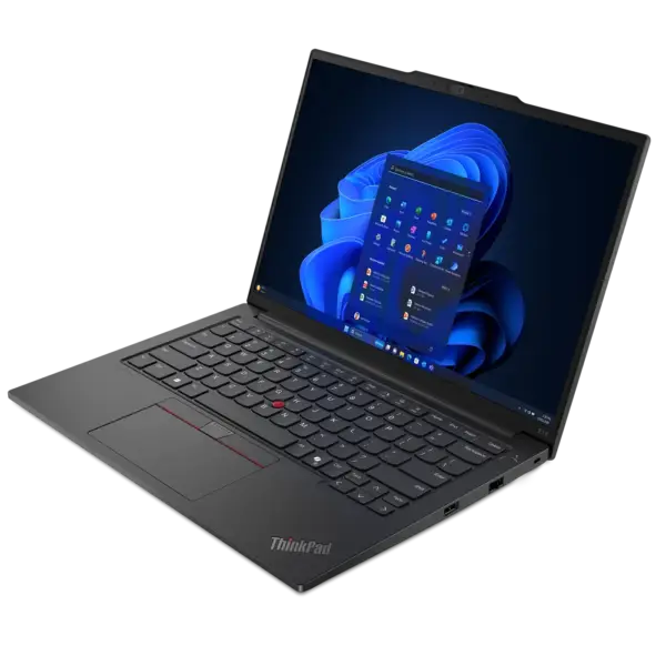 Lenovo ThinkPad E14 Gen 6 Laptop, Intel Core Ultra 7 155H Processor, 16GB-5600 MHz DDR5 Ram, 512 GB SSD, 14.0'' WUXGA Display, Fingerprint, Backlit Keyboard