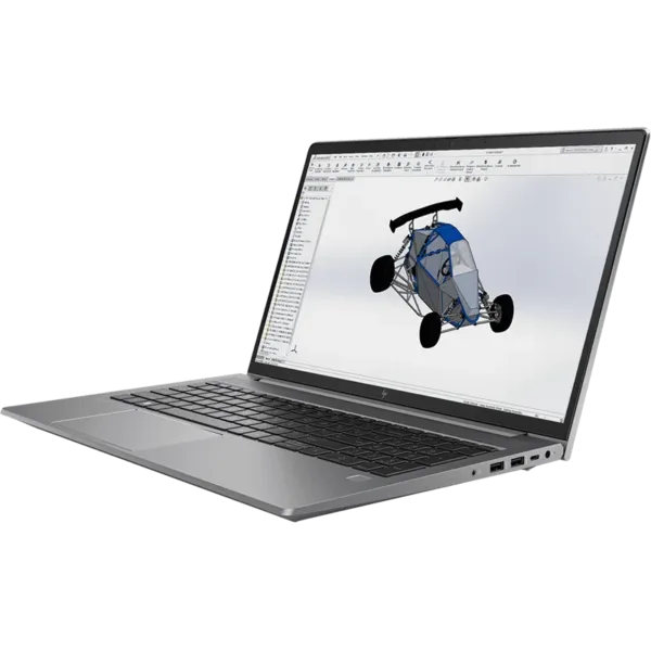 Side view of ZBook Power G9 Mobile Workstation Laptop