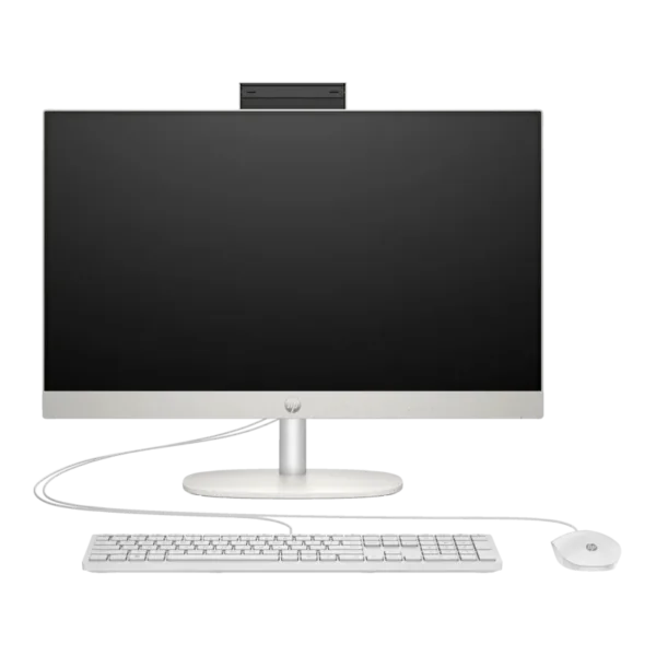 HP 24-CR003NY All-in-One Desktop PC: Intel Core i5-1335U Processor, 8 GB DDR4-3200 MT/s, 512GB SSD, 23.8” FHD IPS Display, Intel Iris X graphics, Window 11 Pro