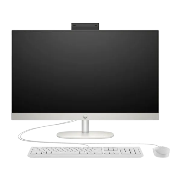 HP All-in-One 27-cr0154nh PC - 27" FHD Display, Intel Core i7 1355U, 16GB RAM, 1TB SSD, Windows 11, White Color | Model Number is A99BMEA