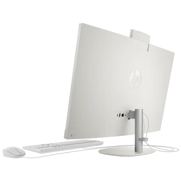 All-in-One 27-cr0154nh PC Displaying HP Logo, Ports and connectors
