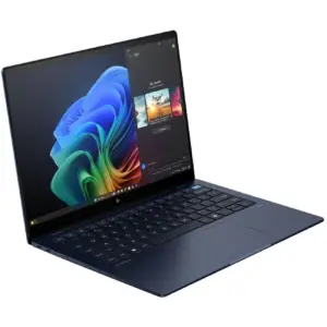 HP EliteBook Ultra G1q 14-Inch Touch Laptop, Snapdragon X Elite X1E-78-100, 32GB RAM, 512GB SSD, Steel Blue, Windows 11 Pro | 1-Year Outlet Warranty