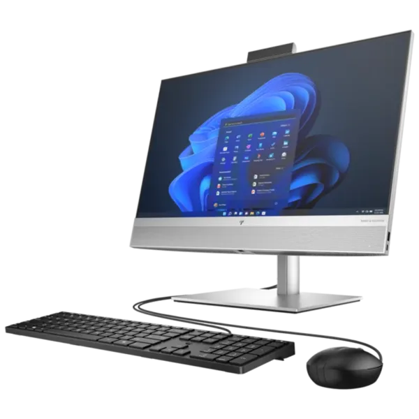 HP EliteOne 840 G9 8J4D0U8R All-in-One Desktop PC- 23.8" FHD LED Display, Core i5-12500 3GHz, 8GB RAM, 512GB SSD, Windows 11 Pro | Sleek & Powerful Business Desktop