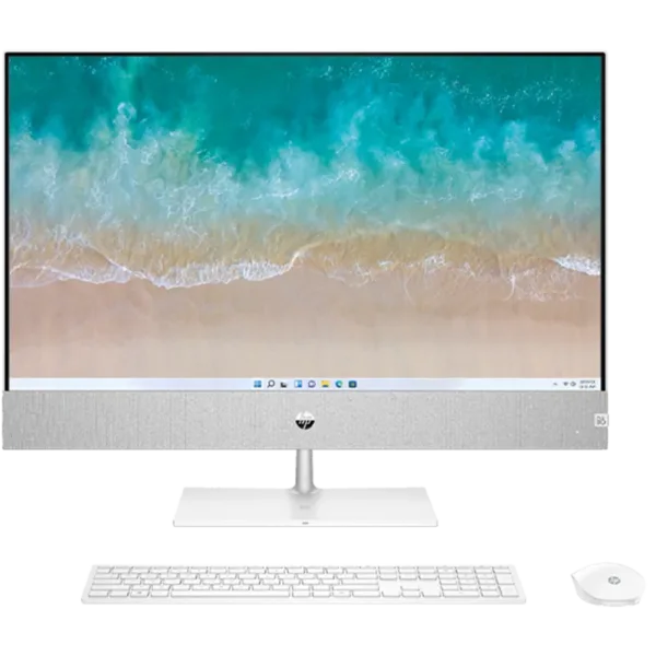 HP Pavilion 27-ca2008nl All-in-One Desktop - 27" FHD IPS Display, i7-13700T, 16GB RAM, 512GB SSD, RTX 3050 4GB Graphics Card, Wireless Mouse & Keyboard