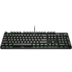 HP Pavilion 550 Gaming Keyboard, RGB LED Backlight – Silent Red Mechanical Switches, Fast & Smooth for UAE Gamers