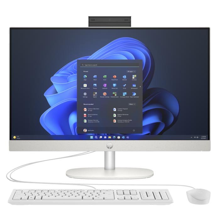 hp proone 240 g10 desktop pc intel core i5 white 1