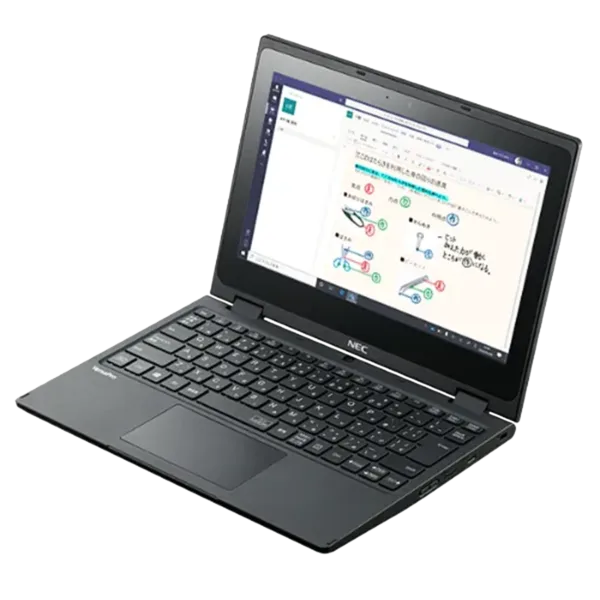 NEC VersaPro VEE11/R5 Laptop | Intel Celeron N5100(1.1GHz) | Storage Flash memory 64G | Ram 4GB | 11 Inch 360 Touch Panel | Windows 11 Education | ENG Keyboard