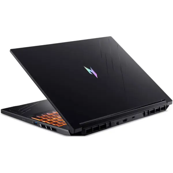 NITRO V16 Gaming Laptop Back view with Nitro Logo Illuission