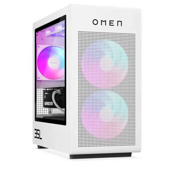 HP Omen 35L Gaming PC GT16-0066m: AMD Ryzen 7 8700G, RTX 4060Ti 8GB, 16GB DDR5 RAM, 1TB SSD, 600W Gold PSU, Windows 11 Home