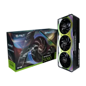 Palit GeForce RTX 5090 GameRock Graphics Card, 32GB GDDR7 DLSS4, 2017 MHz Graphics Clock, 28 Gbps 512bit Memory