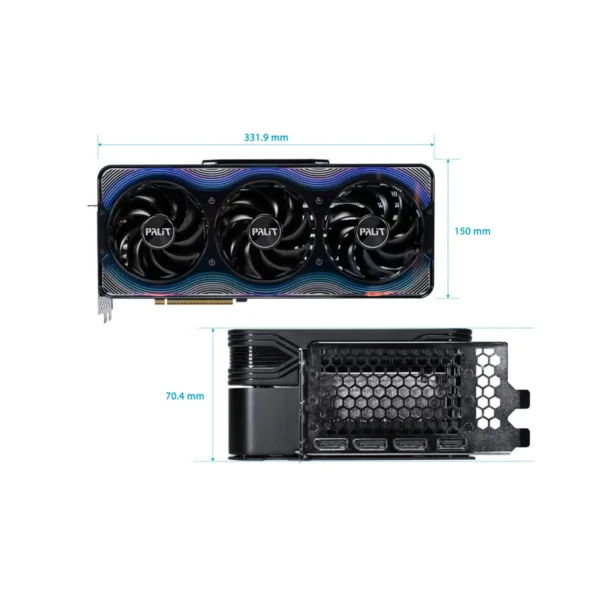 Palit RTX 5090 GameRock 32GB Dimensions