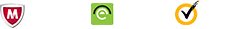 Security Trust icons