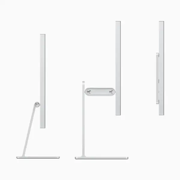 27-Inch MK0Q3 LZ/A Studio Display, 5K Retina display, 12MP Camera, Studio-quality mics, 6 Speaker Sound System, Standard Glass, Tilt & Height Adjustable Stand