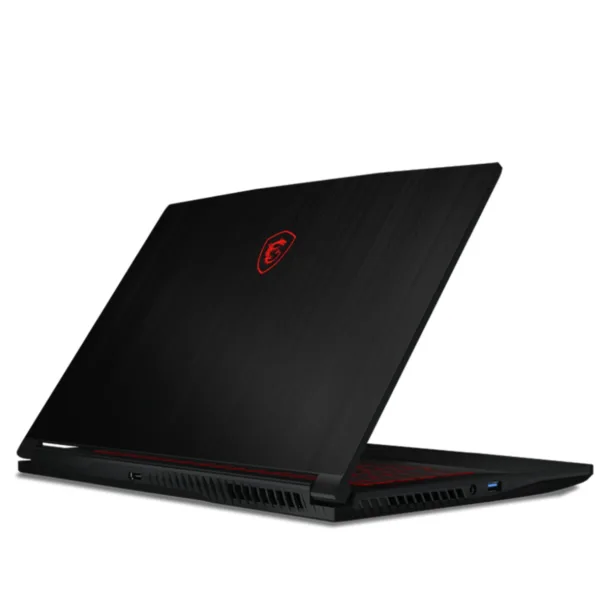 Back VIew Of Thin GF63 11SC-609XEG Gaming Laptop