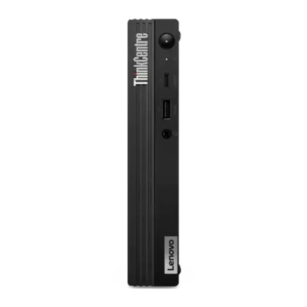Vertical Side view of ThinkCentre M60e Tiny PC
