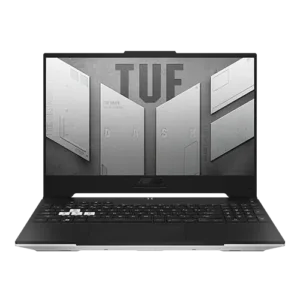 Powerful ASUS TUF Dash F15 gaming laptop with customizable RGB lighting and immersive display.