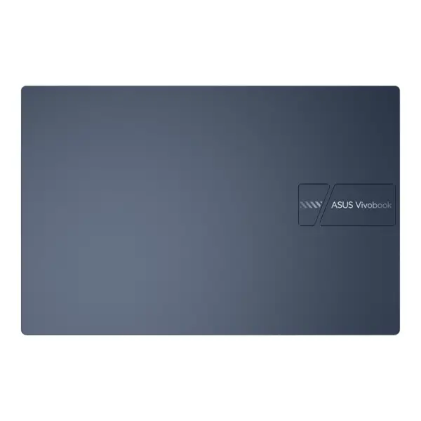 Top view of Quiet Blue Vivobook X1404VA-NK467 Laptop with Logo